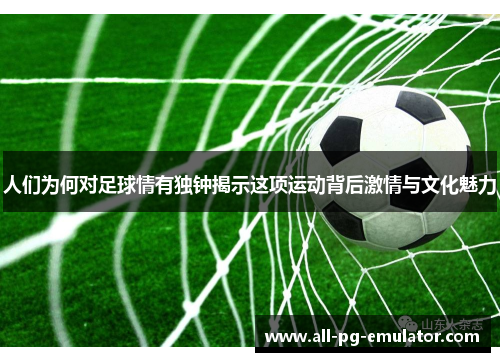 人们为何对足球情有独钟揭示这项运动背后激情与文化魅力